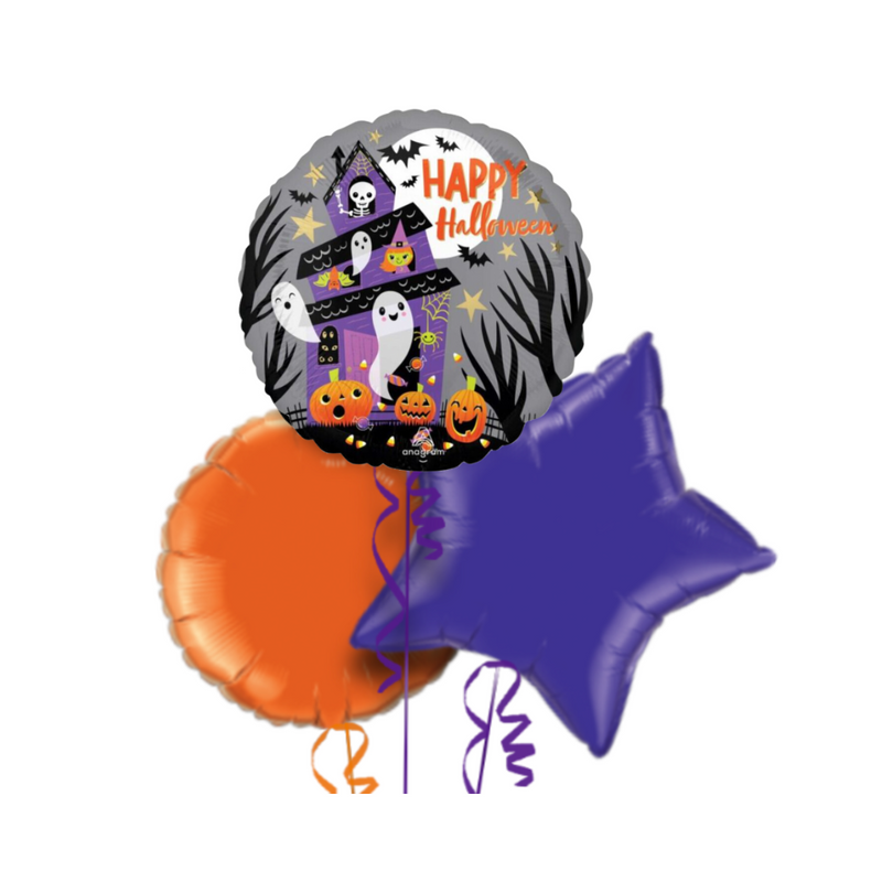 Haunted House Balloon Bouquet