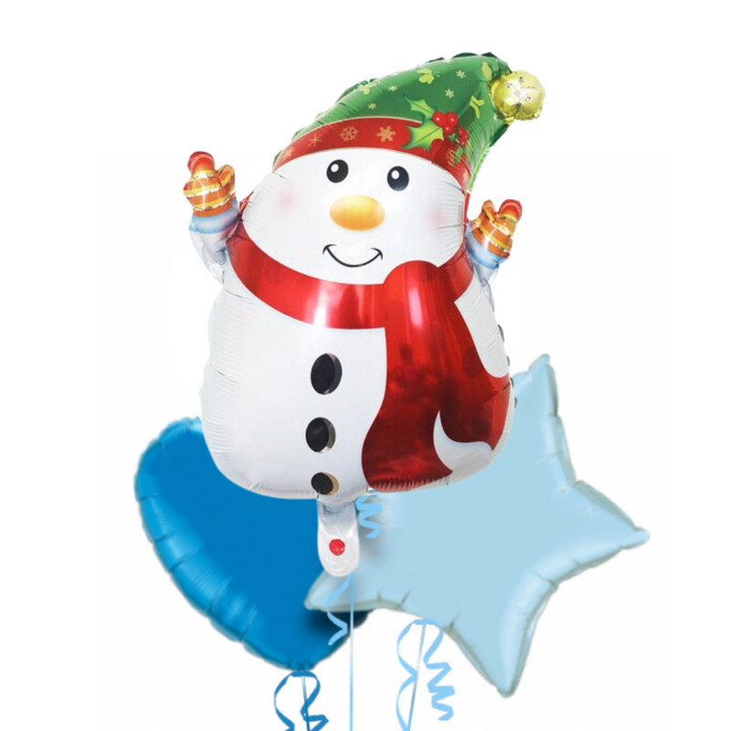 Silly Snowman Balloon Bouquet