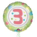 3rd Birthday Fairy Green Balloon Bouquet