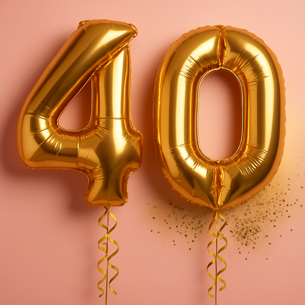 40th Birthday Balloons bottom image