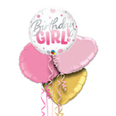 Birthday Girl Fairy Pink Balloon Bouquet