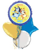 Bluey the Blue Heeler Balloon Bouquet