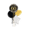 Happy 60th Birthday Black and Gold Balloon Bouquet