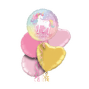 Unicorn Happy Birthday Foil Balloon Bouquet