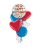 Happy Birthday Sparkling Sequins Balloon Bouquet