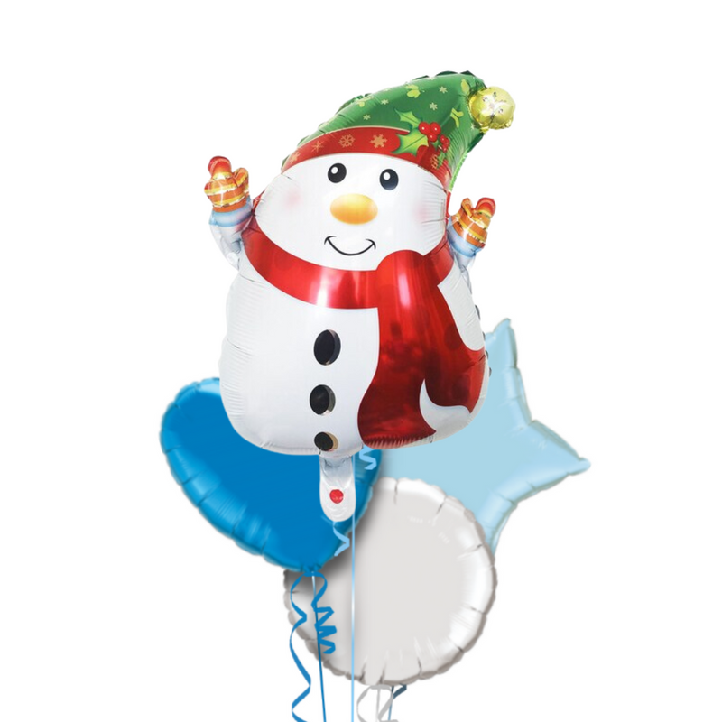 Silly Snowman Balloon Bouquet