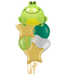 Ribbit Ribbit Frog Foil Balloon Bouquet