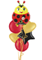 Cute Ladybird Foil Balloon Bouquet