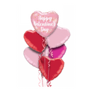 Happy Valentine's Pretty Pink Balloon Bouquet