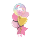 Unicorn Happy Birthday Foil Balloon Bouquet