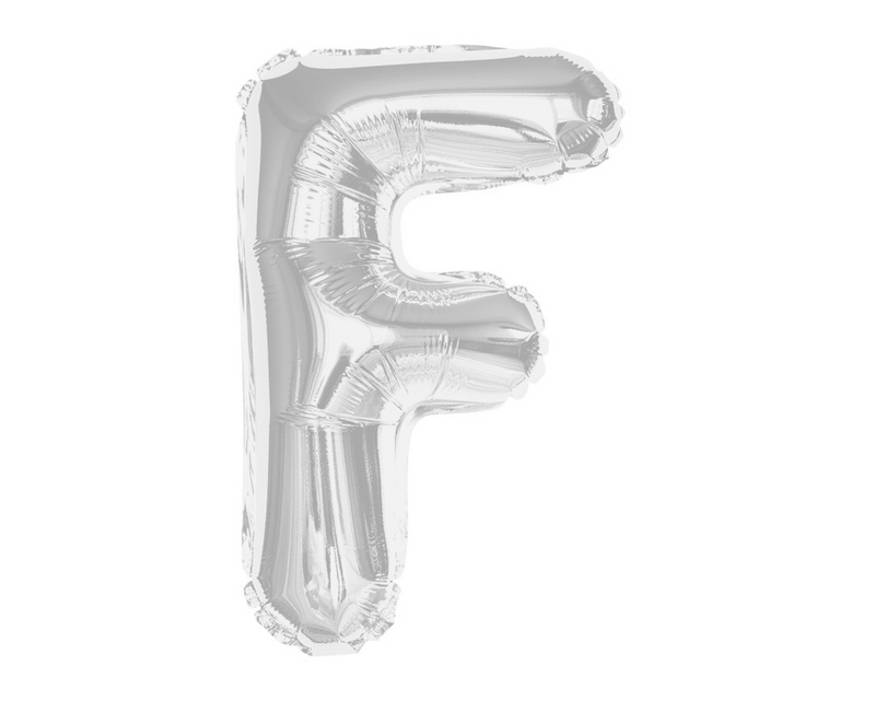 Any Silver Letter Super Shape Foil Balloon