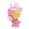 Birthday Girl Fairy Pink Balloon Bouquet