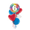 Happy 6th Birthday Confetti Balloon Bouquet