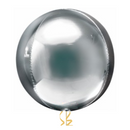 Silver 16" Orbz Balloon