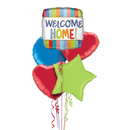 Welcome Home Stripes Balloon Bouquet