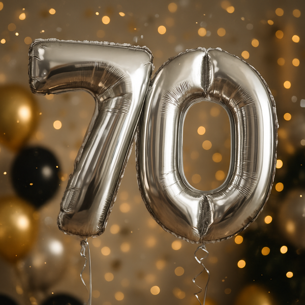 70th Birthday Balloons bottom image