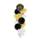 Happy 60th Birthday Black and Gold Balloon Bouquet