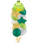 Ribbit Ribbit Frog Foil Balloon Bouquet