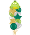 Ribbit Ribbit Frog Foil Balloon Bouquet