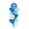 Happy Birthday 16th Blue Foil Balloon Bouquet