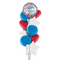 Happy Birthday Sparkling Stars Balloon Bouquet