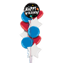 Happy Birthday Outer Space Balloon Bouquet