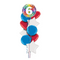 Happy 6th Birthday Confetti Balloon Bouquet