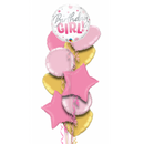 Birthday Girl Fairy Pink Balloon Bouquet