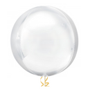 White 16" Orbz Balloon