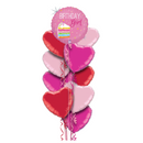 Birthday Girl Cake Balloon Bouquet