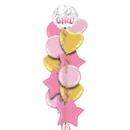 Birthday Girl Fairy Pink Balloon Bouquet