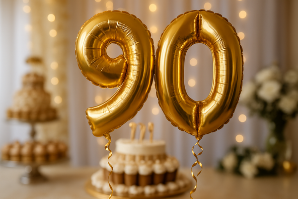 90th Birthday Balloons bottom image
