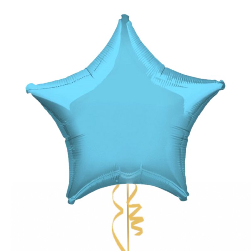 Blue and White Stars Balloon Bouquet