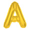 Any Gold Letter Super Shape Foil Balloon