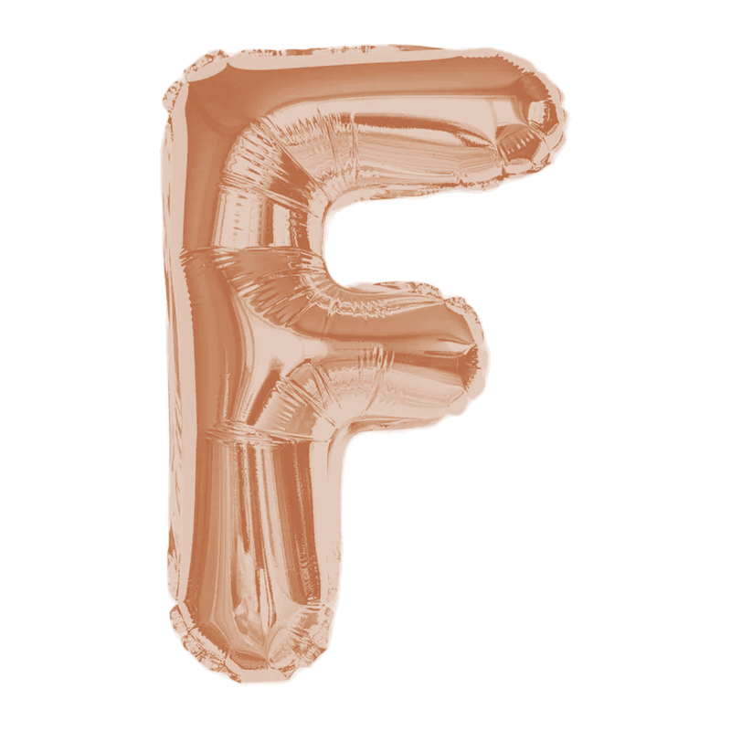 Any Rose Gold Letter Super Shape Foil Balloon