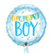 Baby Boy Banner and Dots Balloon Bouquet