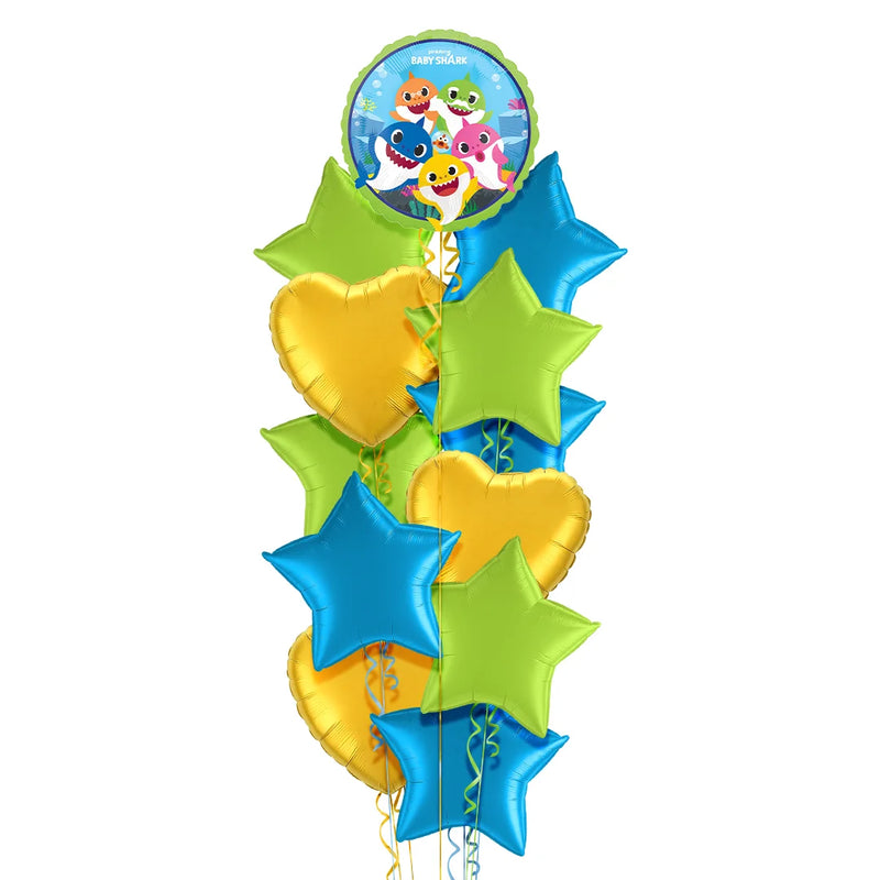 Baby Shark Green Balloon Bouquet