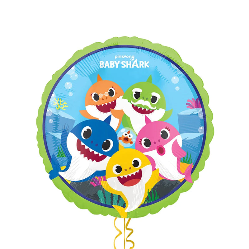 Baby Shark Green Balloon Bouquet