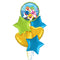 Baby Shark Green Balloon Bouquet