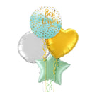 Best Wishes Classy Balloon Bouquet