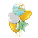 Best Wishes Classy Balloon Bouquet