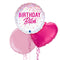 Happy Birthday Bitch Foil Balloon Bouquet
