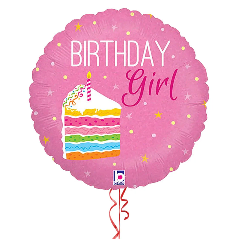 Birthday Girl Cake Balloon Bouquet