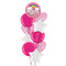 Birthday Girl Pink Rainbow Balloon Bouquet
