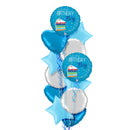 Birthday Boy Cake Balloon Bouquet