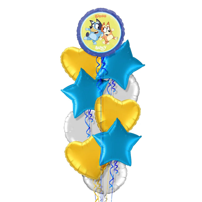 Bluey the Blue Heeler Balloon Bouquet