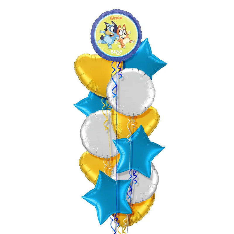 Bluey the Blue Heeler Balloon Bouquet