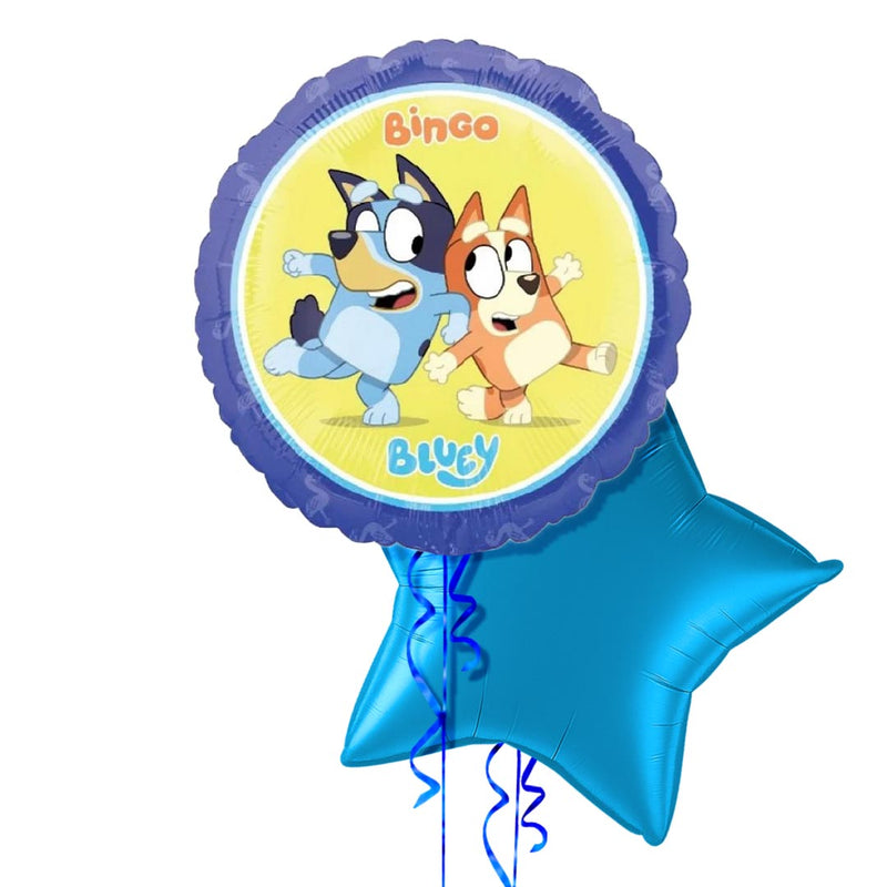 Bluey the Blue Heeler Balloon Bouquet
