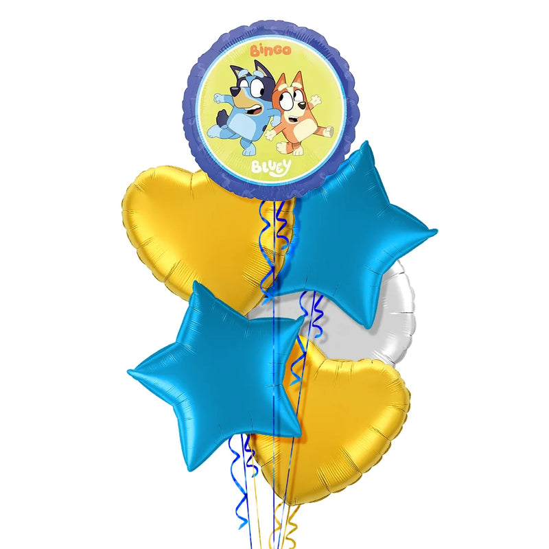 Bluey the Blue Heeler Balloon Bouquet