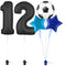 Kickoff 12th Birthday Balloon Bouquet Set